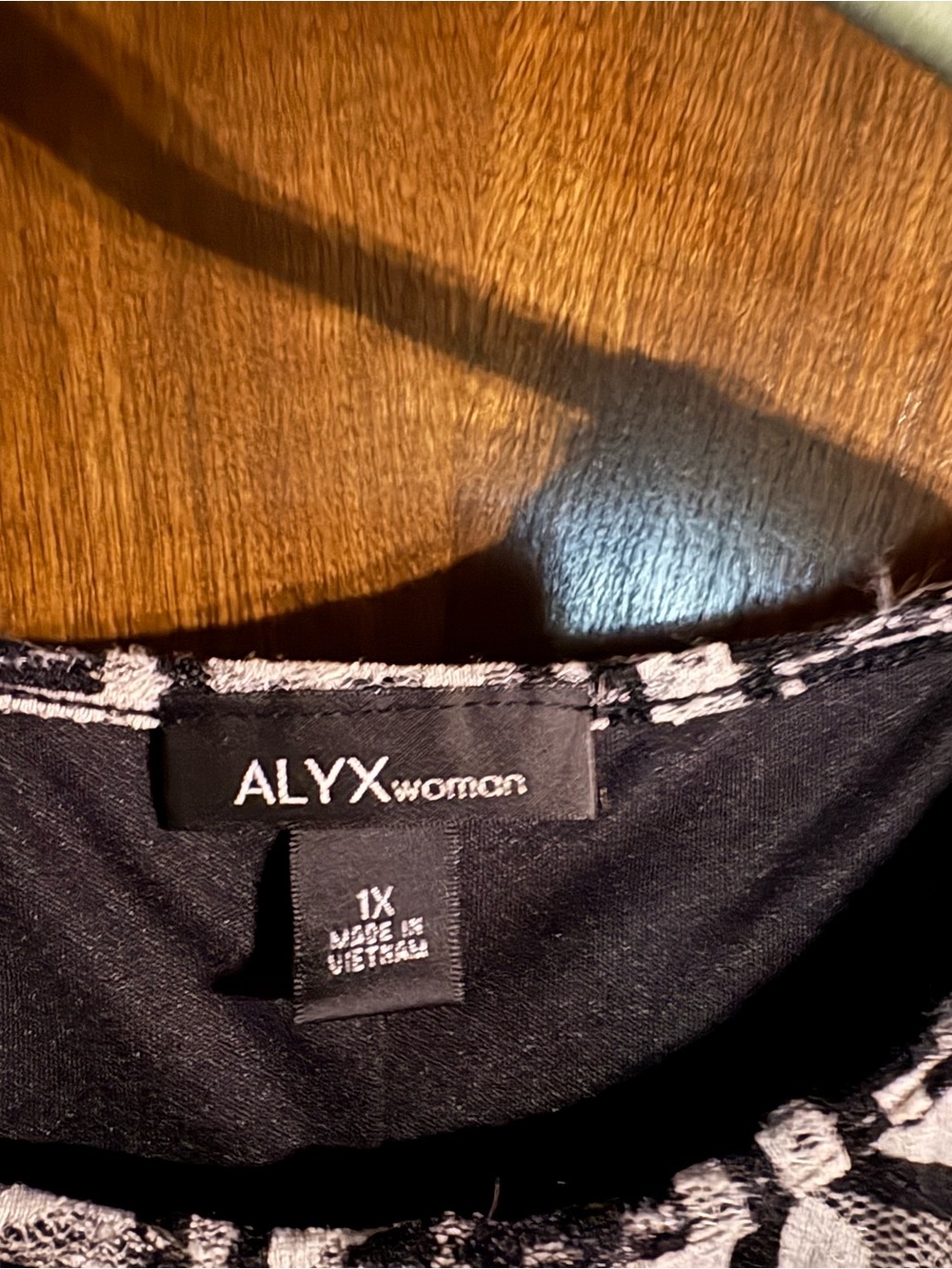 Alyx Blue & Teal Patchwork V-Neck Tunic - Picture 2 of 3